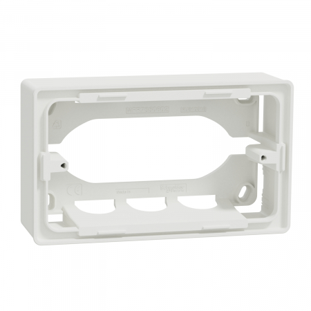 Accesorii - Doza PT 4M Schneider Unica Studio alb NU810418
