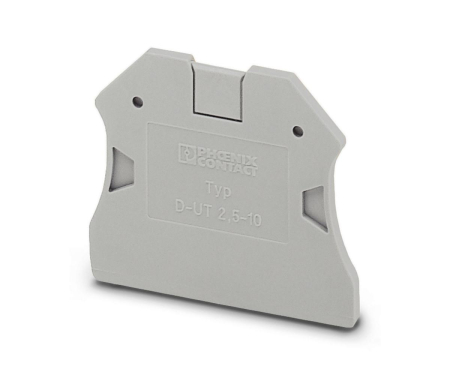 Cleme si conectori - Element terminal D-UT 2,5/10 gri Phoenix 3047028