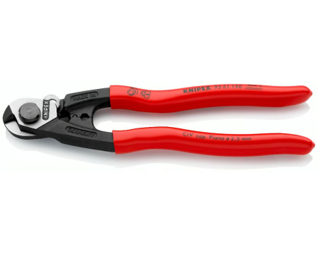 Scule meseriasi - Foarfeca de taiat cabluri de sarma acoperite plastic Knipex 95 61 190