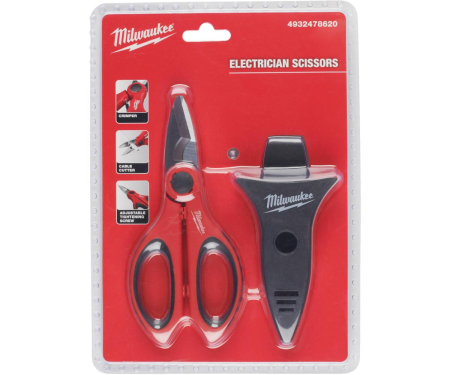 Foarfeca electrician cu loc sertizare Milwaukee 4932478620 [1]
