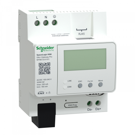 Prize si intrerupatoare - Gateway 2.0 Pro SpaceLogic KNX DALI Schneider MTN6725-0101