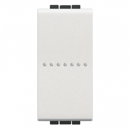 Bticino Living Light - Intrerupator AXIAL simplu Living Light Bticino 1M alb N4051A