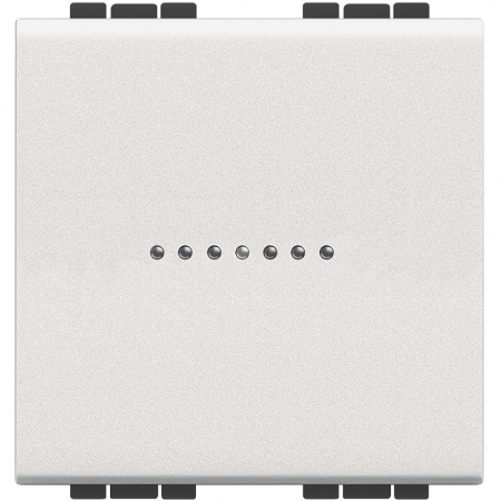Intrerupatoare Living Light - Intrerupator AXIAL simplu Living Light Bticino 2M alb N4051M2A