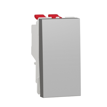 Intrerupatoare Unica - Intrerupator cap cruce 1M Schneider Noua Unica aluminiu NU310530