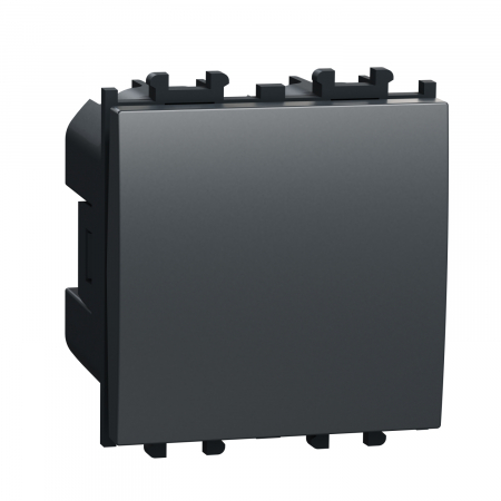 Intrerupatoare Easy Styl - Intrerupator cap cruce 2M Schneider Easy Styl negru LMR1901003