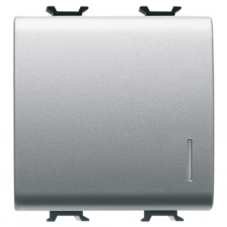 Intrerupatoare Chorus - Intrerupator cap cruce cu led 2M 16A Gewiss Chorus titan GW14102