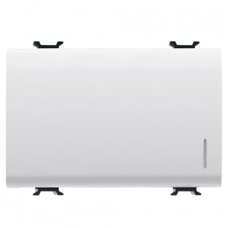 Intrerupatoare Chorus - Intrerupator cap cruce cu led 3M Gewiss Chorus alb satinat MAT GW15112
