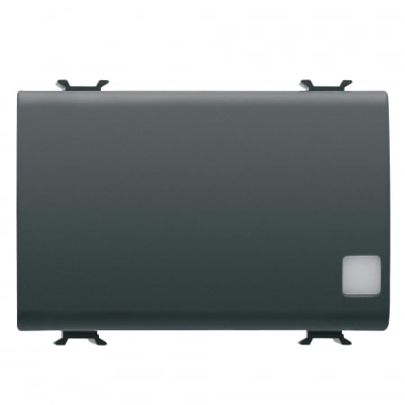 Intrerupatoare Chorus - Intrerupator cap cruce semn cu led 3M Gewiss Chorus negru GW12113