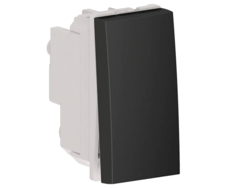 Himel Flexo - Intrerupator cap scara 1M Flexo Himel negru mat HWDF1G2WB