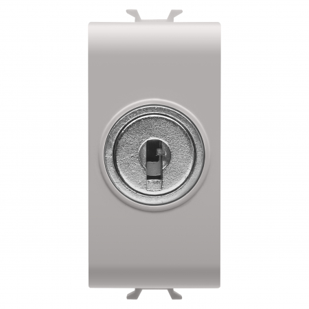 Intrerupatoare Chorus - Intrerupator cap scara cu cheie 1M Gewiss Chorus bej MAT GW13054