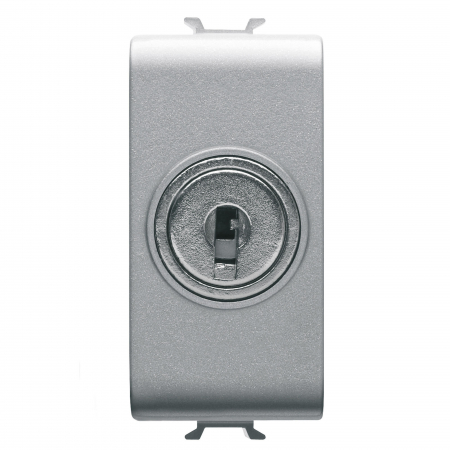 Intrerupatoare Chorus - Intrerupator cap scara cu cheie 1M Gewiss Chorus titan GW14054