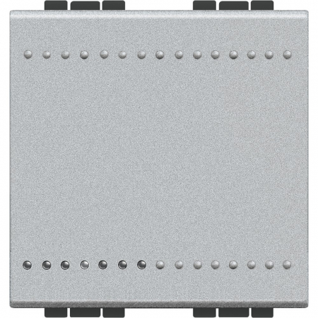 Bticino Living Light - Intrerupator cap scara Living Light Bticino 2M aluminiu NT4003M2N