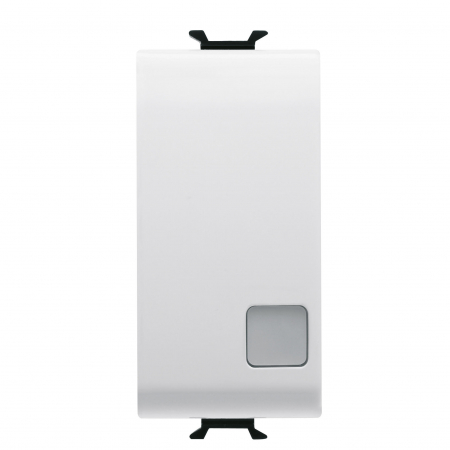 Intrerupatoare Chorus - Intrerupator cap scara semn cu led 1M Gewiss Chorus alb GW10053