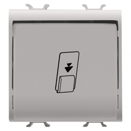 Intrerupatoare Chorus - Intrerupator card 2M Gewiss Chorus bej MAT GW13039