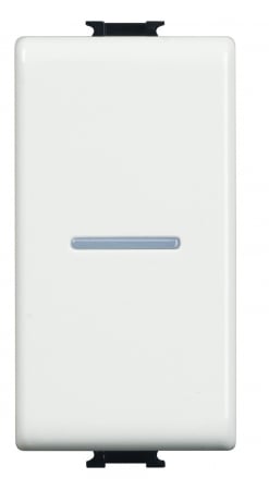 Bticino Matix - Intrerupator cu revenire axial 1M Matix Bticino alb AM5055N