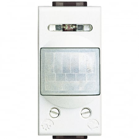 Bticino Living Light - Intrerupator cu senzor de miscare 1M Living Light Bticino alb N4431N