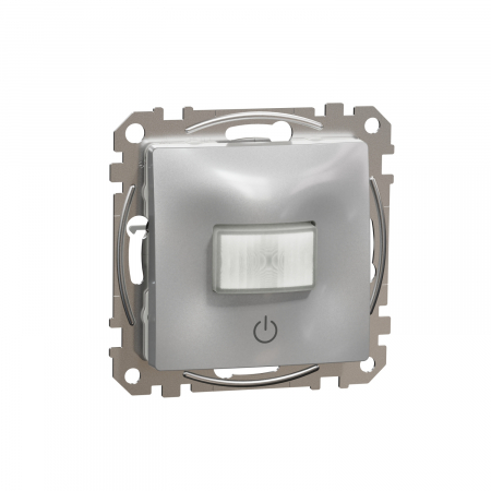 Prize si intrerupatoare - Intrerupator cu senzor de miscare Schneider Sedna aluminiu SDD113504