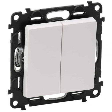 Legrand Valena Life - Intrerupator dublu Legrand Valena Life alb 752105