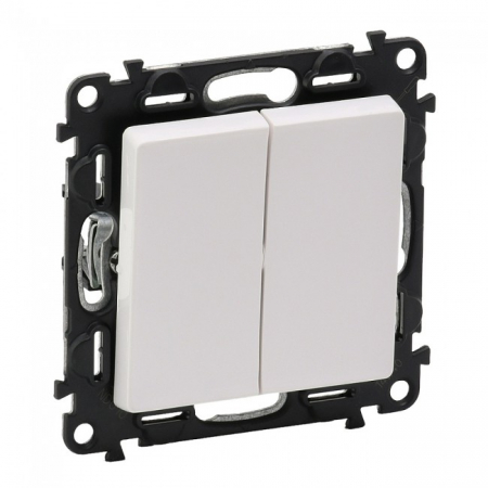 Legrand Valena Life - Intrerupator dublu revenire Legrand Valena Life alb 752118