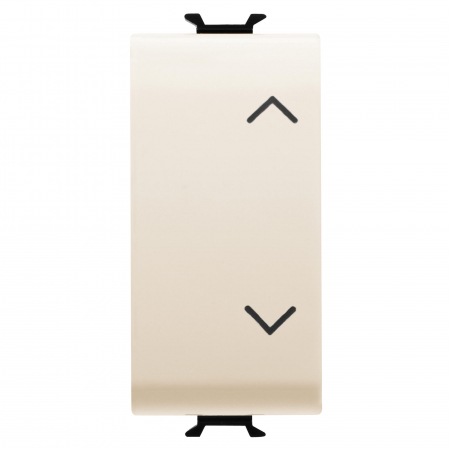 Intrerupatoare Chorus - Intrerupator jaluzele 1M Gewiss Chorus Ivory GW11140