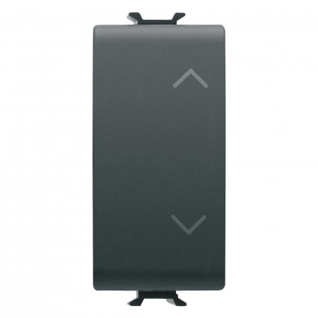 Intrerupatoare Chorus - Intrerupator jaluzele 1M Gewiss Chorus negru GW12140