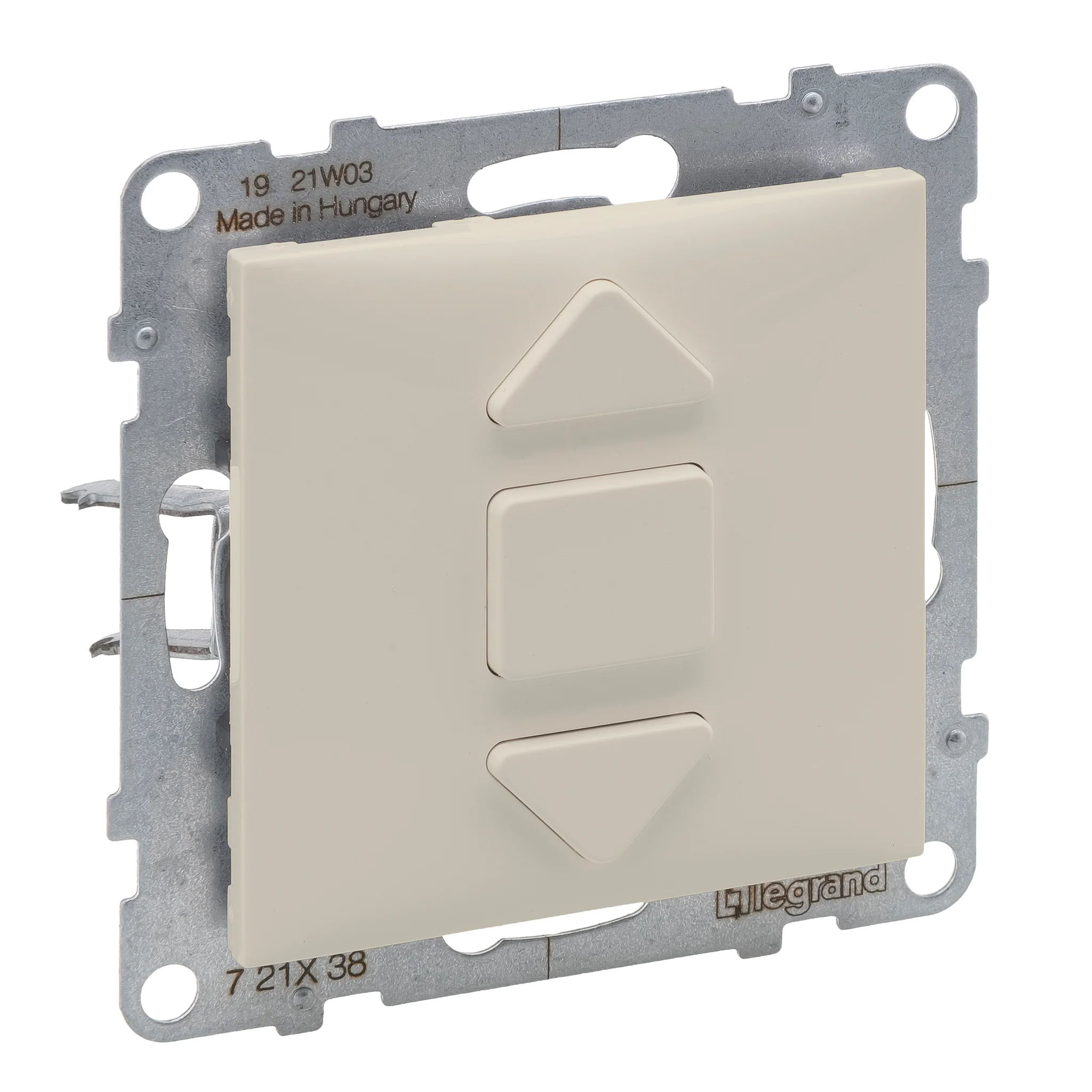 Legrand Suno - Intrerupator jaluzele 6A Legrand Suno ivoar 721238