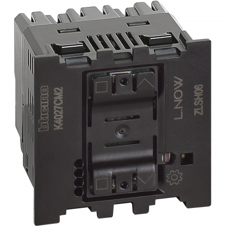 Bticino Living Now - Intrerupator jaluzele rulouri electrice conectat 2M Living Now Bticino K4027CM2