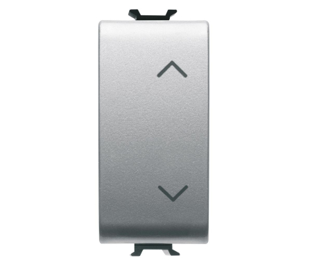 Intrerupatoare Chorus - Intrerupator jaluzele cu 3 pozitii 1M Gewiss Chorus titan GW14121