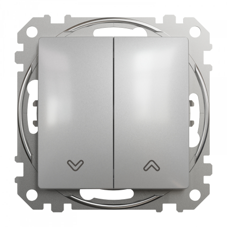 Intrerupator jaluzele revenire Schneider Sedna aluminiu SDD113114 [1]