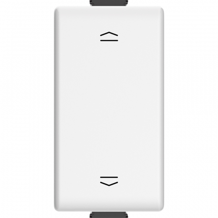 Bticino Matix - Intrerupator jaluzele/rulouri electrice 1M Matix Bticino alb AM5037N