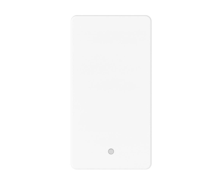 Intrerupatoare System Pura - Intrerupator revenire cu led alb 1M Gewiss System Pura alb lucios GWC20515