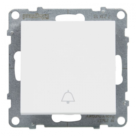 Intrerupatoare Suno - Intrerupator revenire cu simbol sonerie Legrand Suno alb 721113