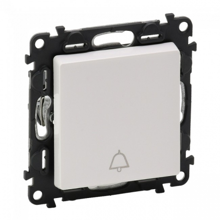 Legrand Valena Life - Intrerupator revenire cu simbol sonerie Legrand Valena Life alb 752115