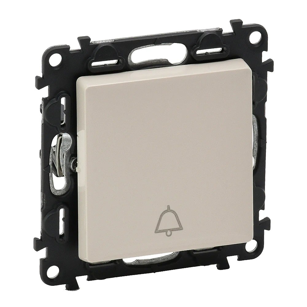 Legrand Valena Life - Intrerupator revenire cu simbol sonerie Valena Life ivoar 752215