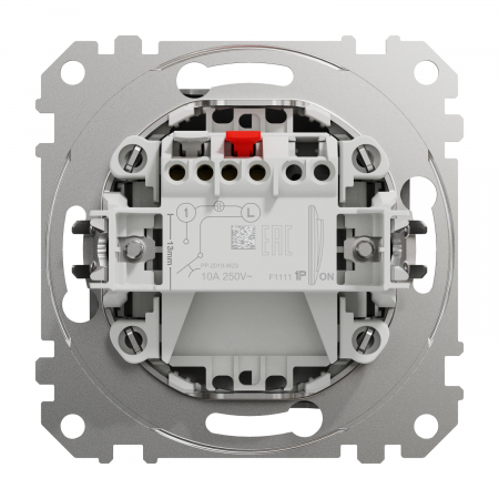 Intrerupator revenire simbol lumina Schneider Sedna aluminiu SDD113132 [2]