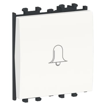 Intrerupatoare Easy Styl - Intrerupator revenire simbol sonerie 2M Schneider Easy Styl alb LMR0230001