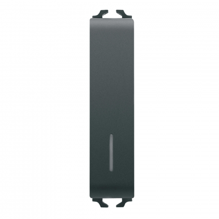 Intrerupatoare Chorus - Intrerupator simplu cu led 1/2M Gewiss Chorus negru GW12022