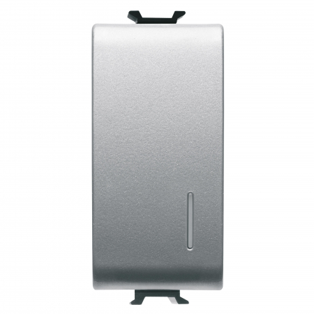 Prize si intrerupatoare - Intrerupator simplu cu led 1M 16A Gewiss Chorus titan GW14002