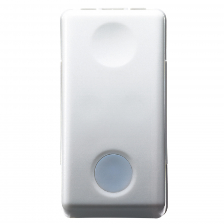 Prize si intrerupatoare - Intrerupator simplu cu led 1M 16A Gewiss System alb GW20572