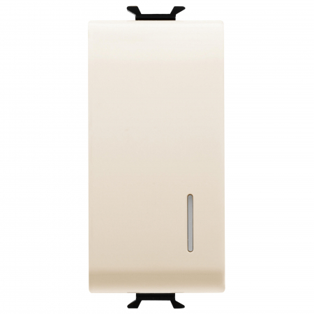Intrerupatoare Chorus - Intrerupator simplu cu led 1M Gewiss Chorus Ivory GW11002