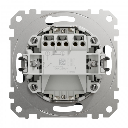 Intrerupator simplu cu led rosu Schneider Sedna antracit SDD114101N [2]