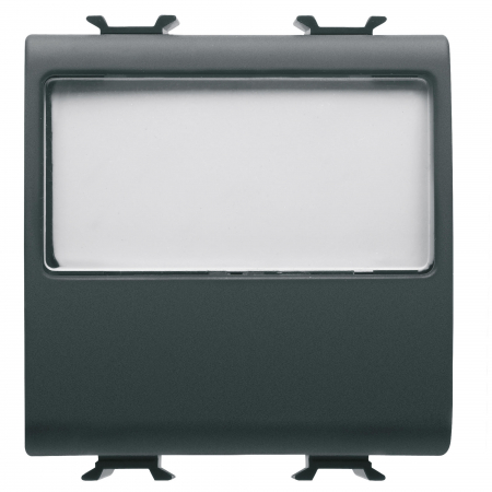 Prize si intrerupatoare - Intrerupator sonerie iluminat cu eticheta 2M Gewiss Chorus negru GW12191
