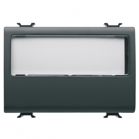 Prize si intrerupatoare - Intrerupator sonerie iluminat cu eticheta 3M Gewiss Chorus negru GW12192