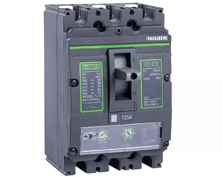 Distributie si comanda electrica - Intreruptor MCCB 3P Ex9M1S tip usol 40A 36kA Noark 111795