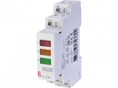 Lampa de semnalizare - Lampa semnalizare 230V SON H-3K Eti rosu+verde+galben 002471553