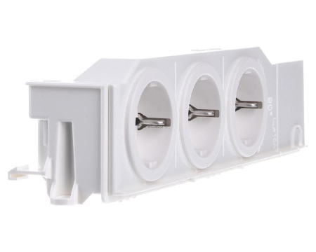 Modul 3 prize schuko tablouri multimedia Hager VZ00AS [1]