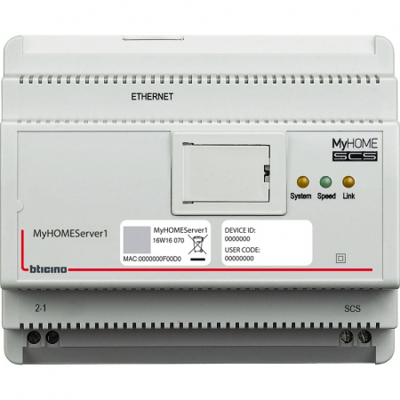 Prize si intrerupatoare - MyHome Server Bticino MYHOMESERVER1