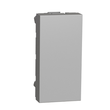 Alte functii Unica - Obturator tasta falsa 1M Schneider Noua Unica aluminiu NU986530