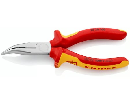 Scule meseriasi - Patent cioc curbat izolat cu tais Knipex 25 26 160