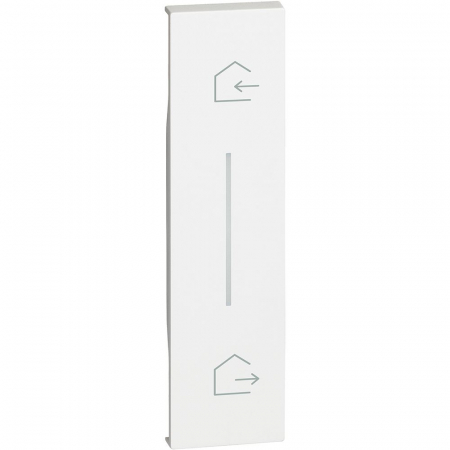 Alte functii Living Now - Placa controler simbol IN/OUT 1M Living Now Bticino alb KW40